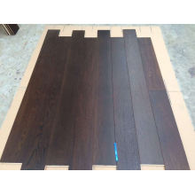 Carbonized Slightly Brushed Oak Engineered Flooring